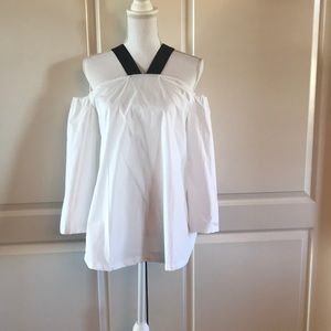 Off-the-shoulder blouse